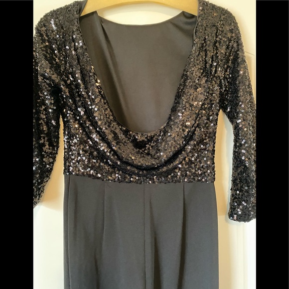 Badgley Mischka Pants - NWOT! BADGLEY MISCHKA OPEN BACK JUMPSUIT